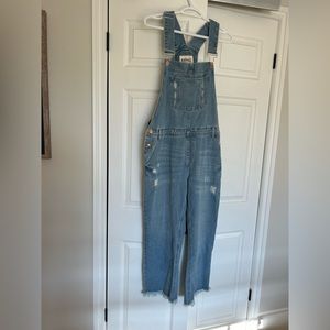 Buffalo Overalls Frayed Bottom